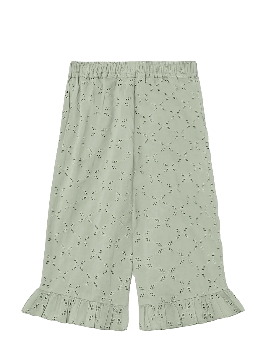 Fliink - HARPER RUFFLE PANT - byxor - green - 2