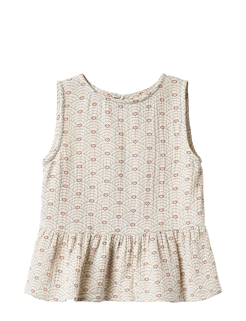Fliink - BRIDGET TOP - linnen - cream - 1