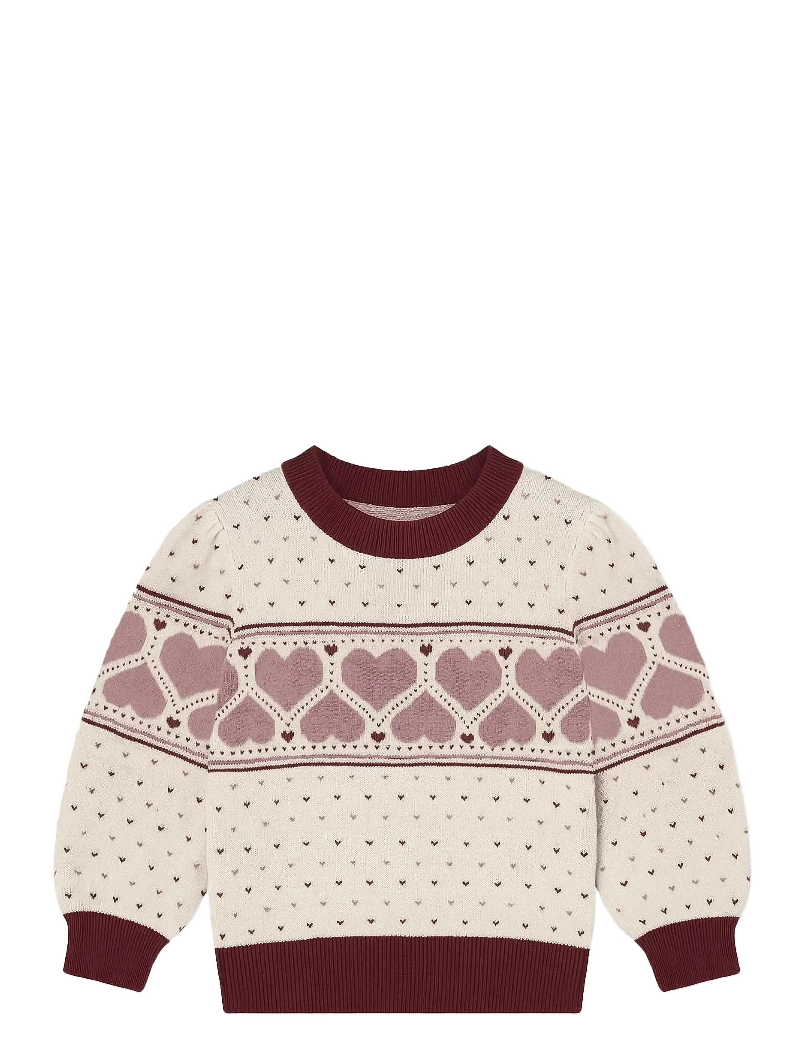 Fliink Hearty Pullover, 85, Knitwear, Creme - Pullovers, Kinder