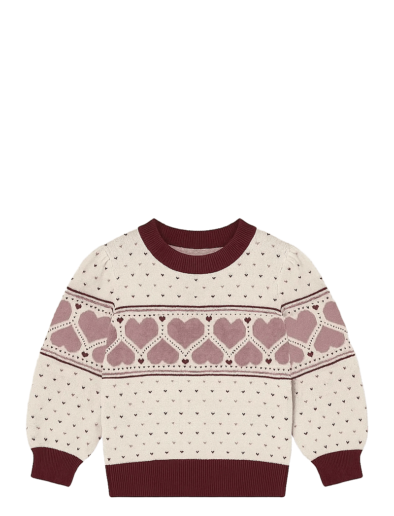 Fliink - HEARTY PULLOVER - trøjer - cream - 0