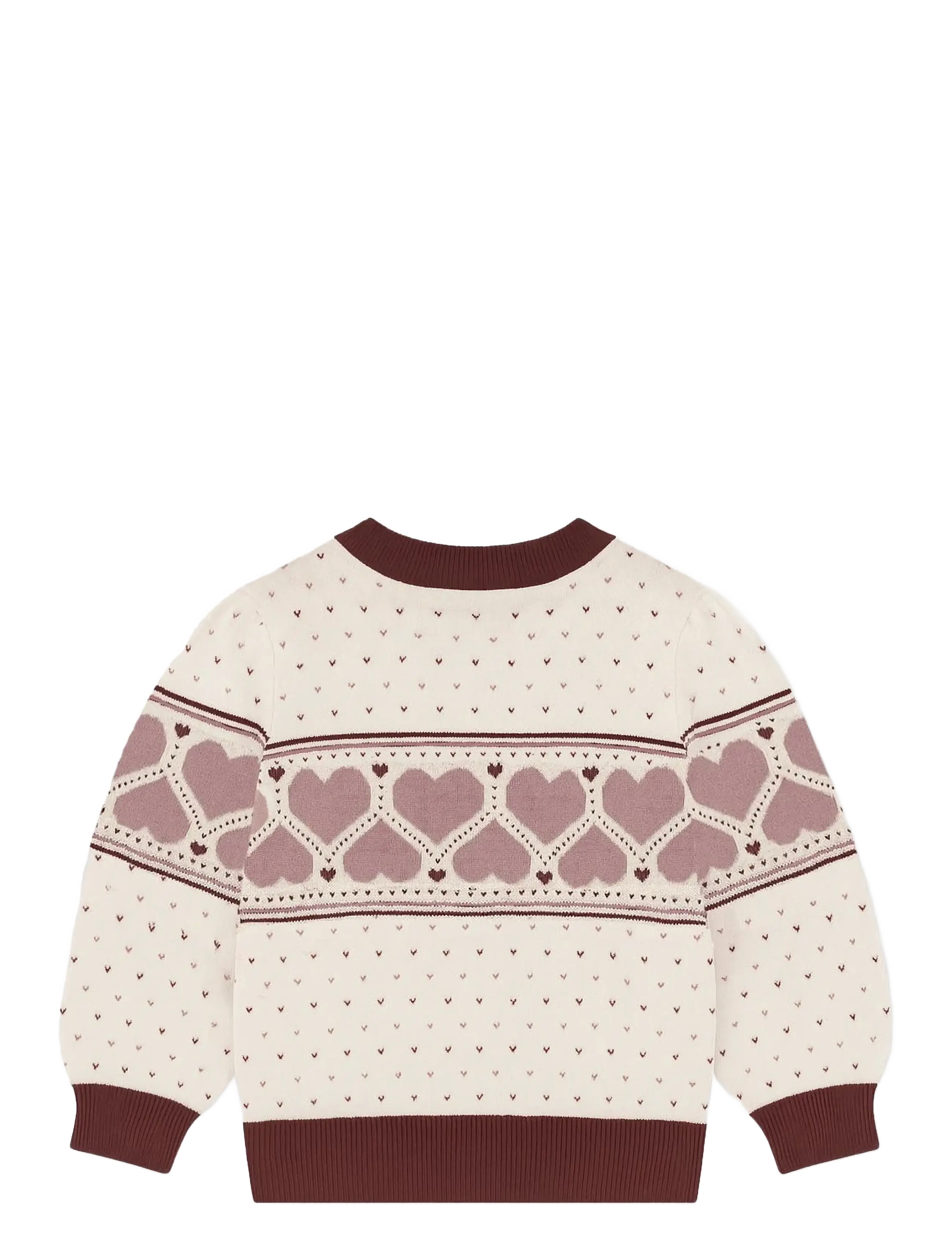 Fliink - HEARTY PULLOVER - jumpers - cream - 1