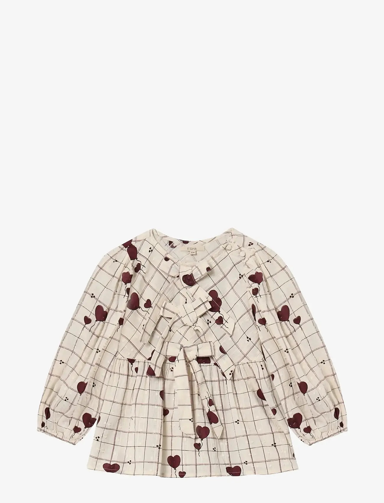 Fliink - ILOVE BLOUSE - bluser & tunikaer - pink - 1