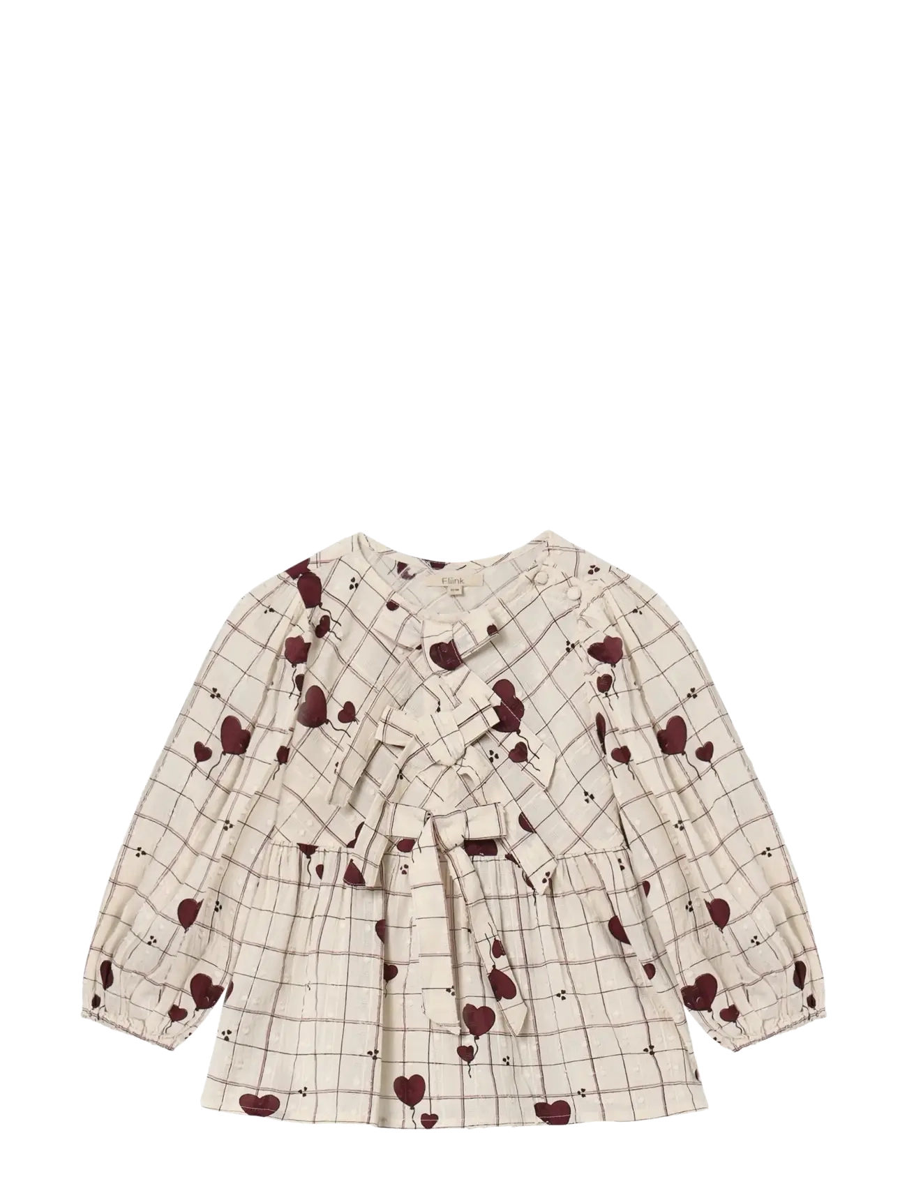 Fliink ILOVE BLOUSE - Baby - PINK / cream