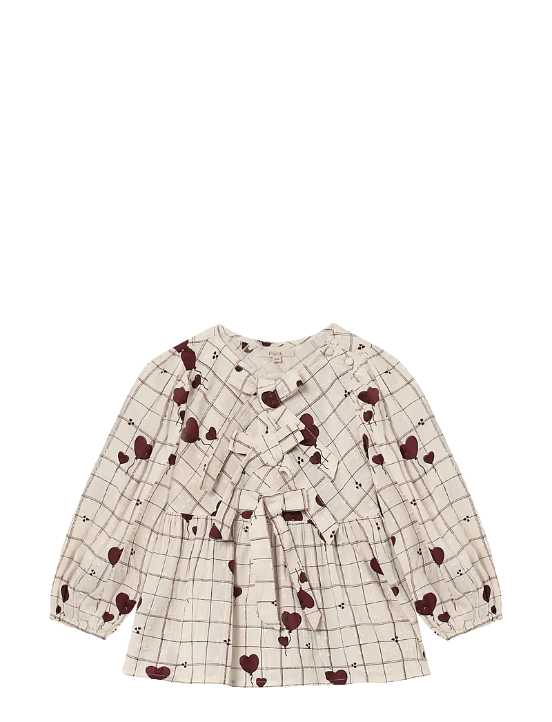 Fliink - ILOVE BLOUSE - bluser & tunikaer - pink - 1