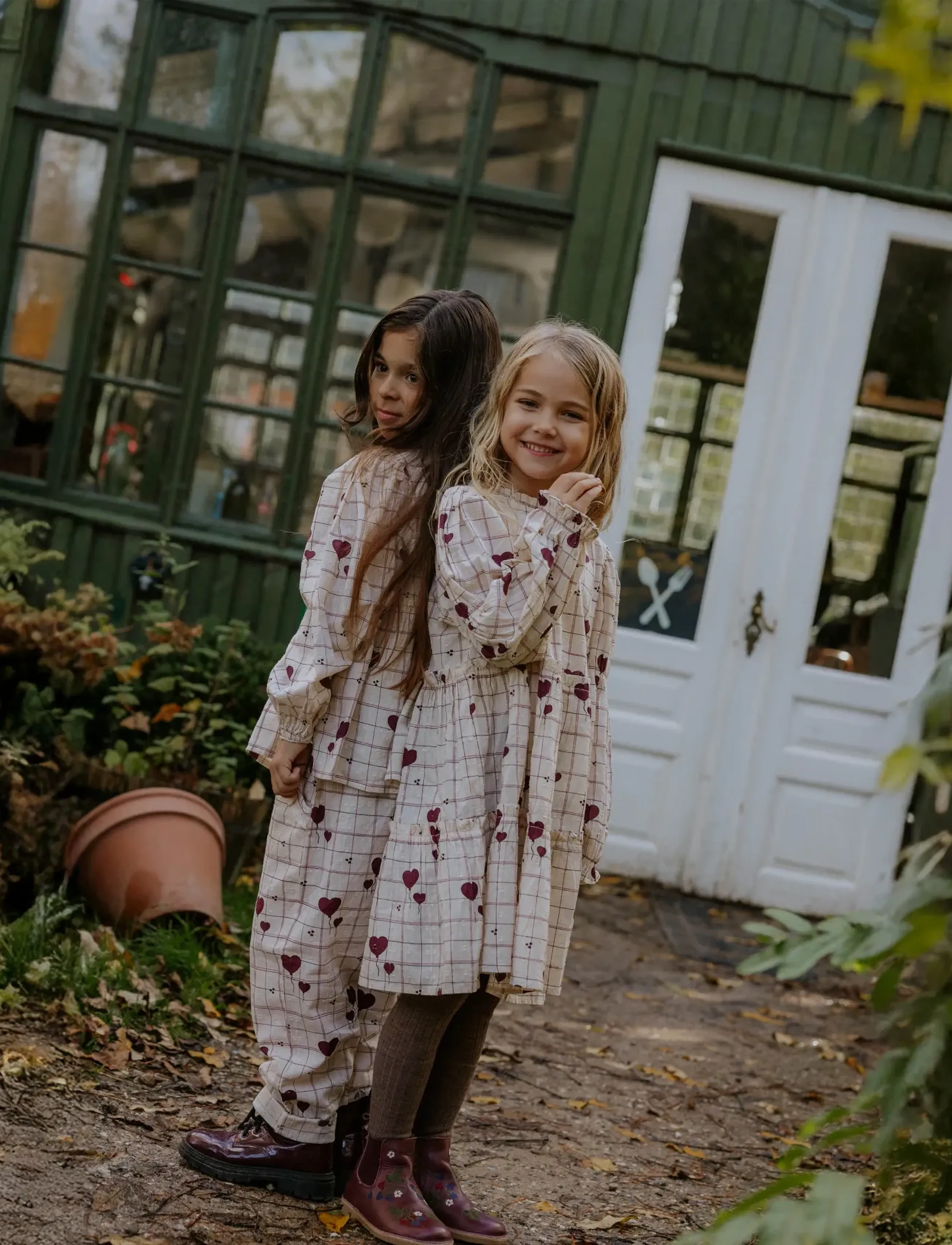 Fliink - ILOVE DRESS - långärmade babyklänningar - pink - 3