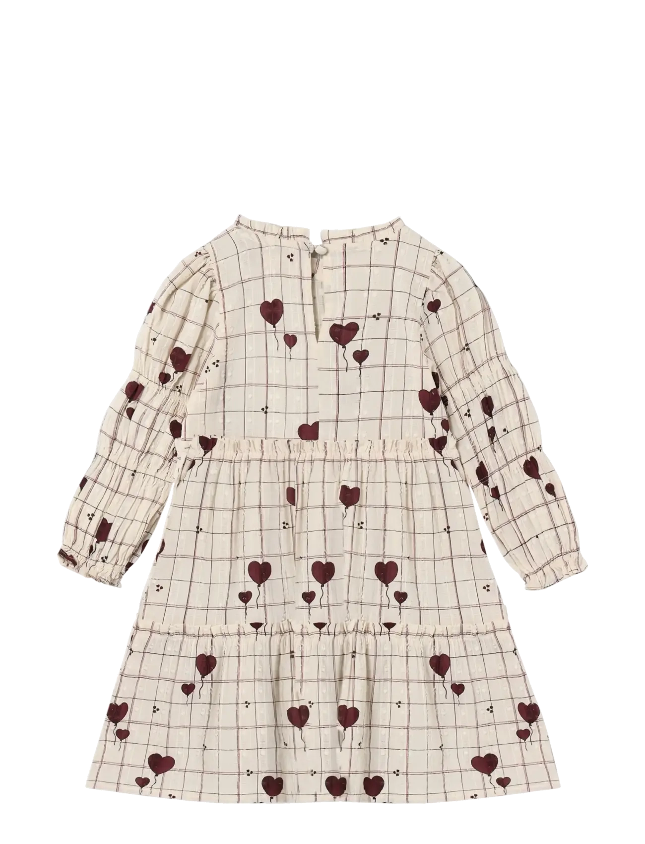 Fliink - ILOVE DRESS - långärmade babyklänningar - pink - 2