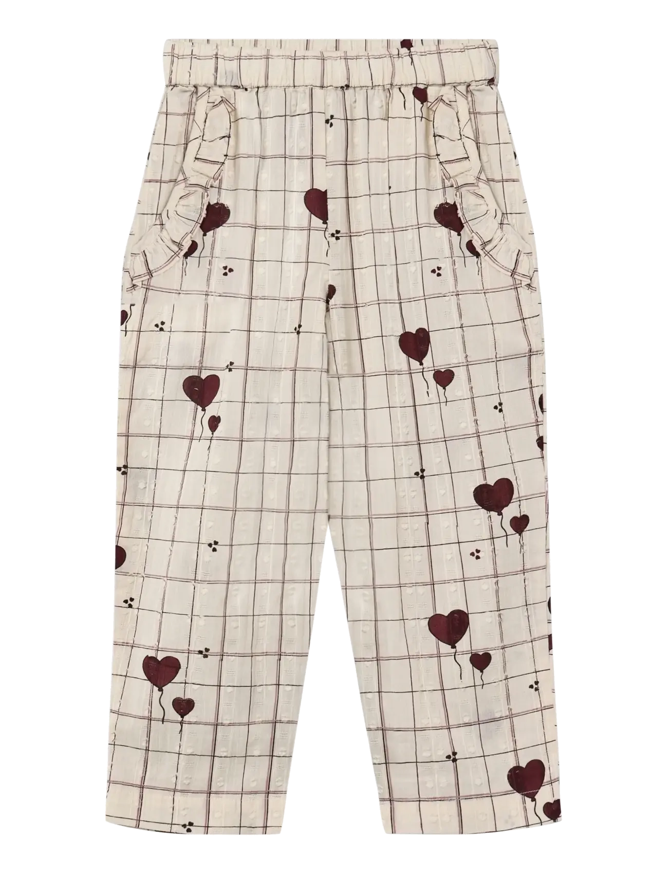 Fliink ILOVE PANT - Püksid - PINK / cream