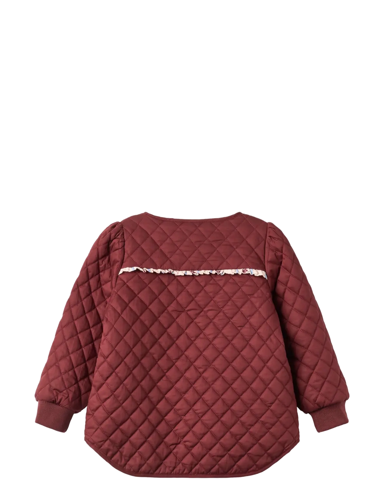 Fliink - KOTA REVERSIBLE FLOWER JACKET - quilted jassen - burgundy - 2