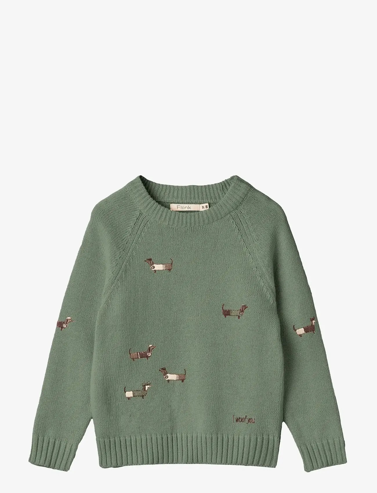Fliink - MAHDI DOG PULLOVER - trøjer - green - 1