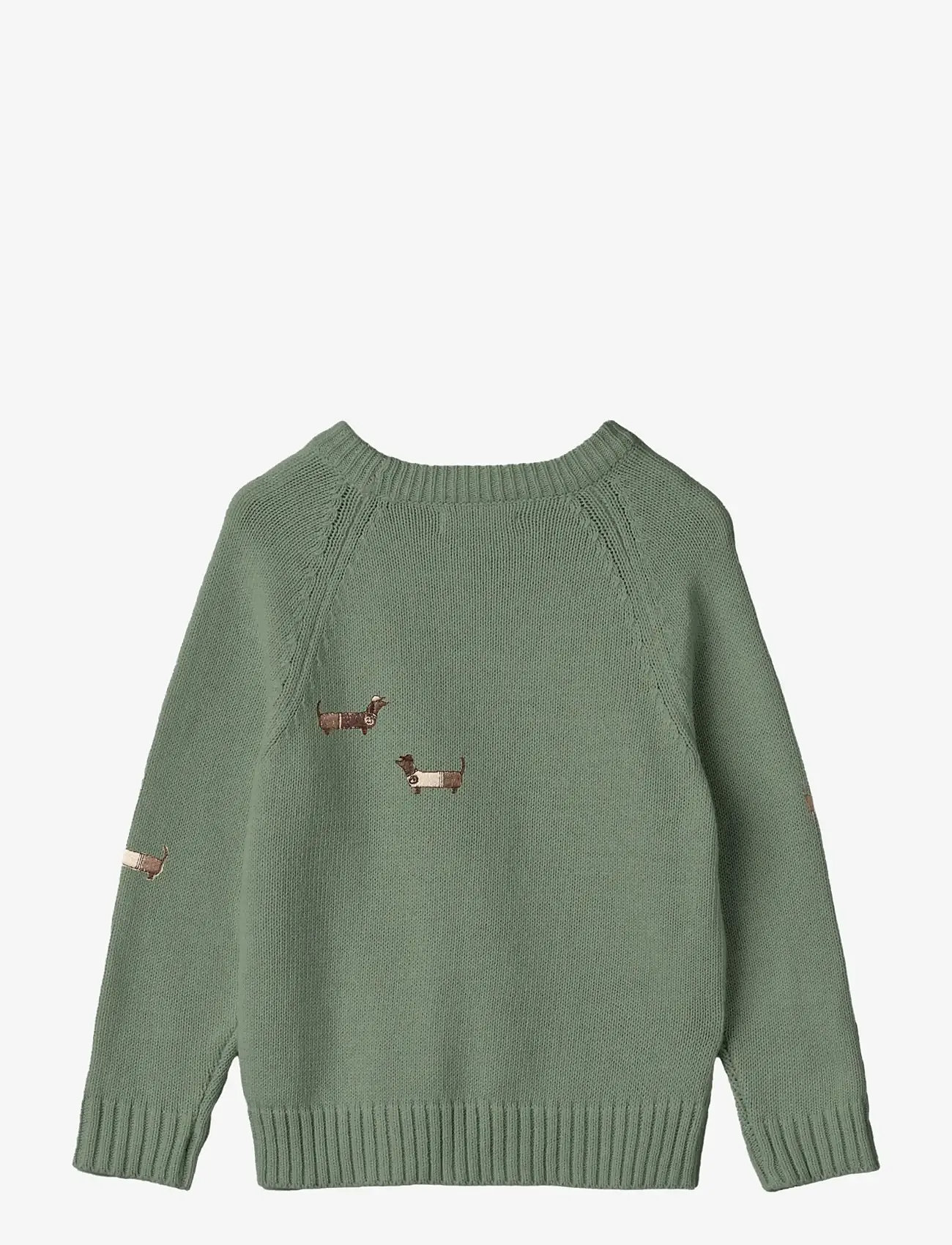 Fliink - MAHDI DOG PULLOVER - trøjer - green - 2
