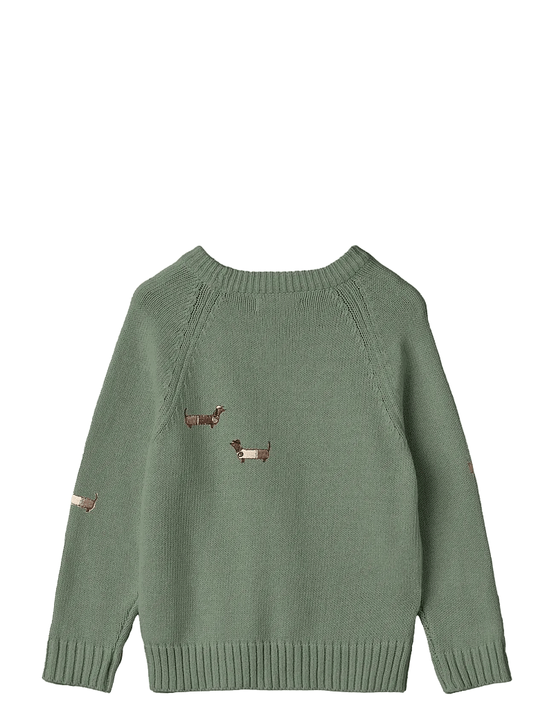 Fliink - MAHDI DOG PULLOVER - trøjer - green - 2