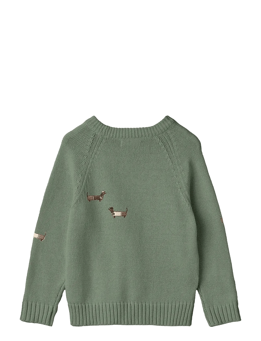 Fliink - MAHDI DOG PULLOVER - jumpers - green - 2