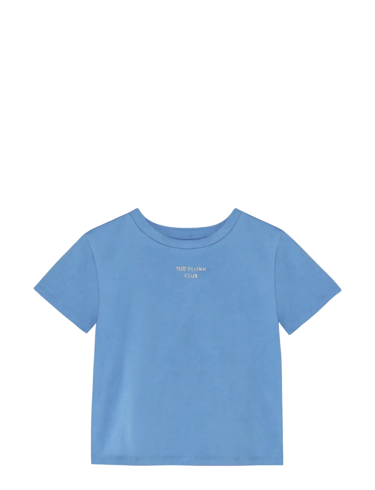 Fliink Sommer Club T-Shirt, 98, Blue, T-Shirts > Kortærmede, Børn