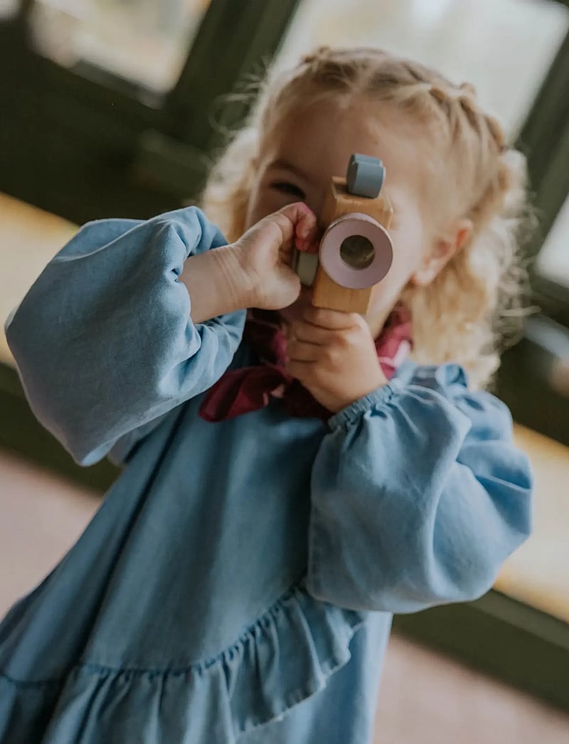 Fliink - HELENE LS BLOUSE - blusar & tunikor - blue - 0