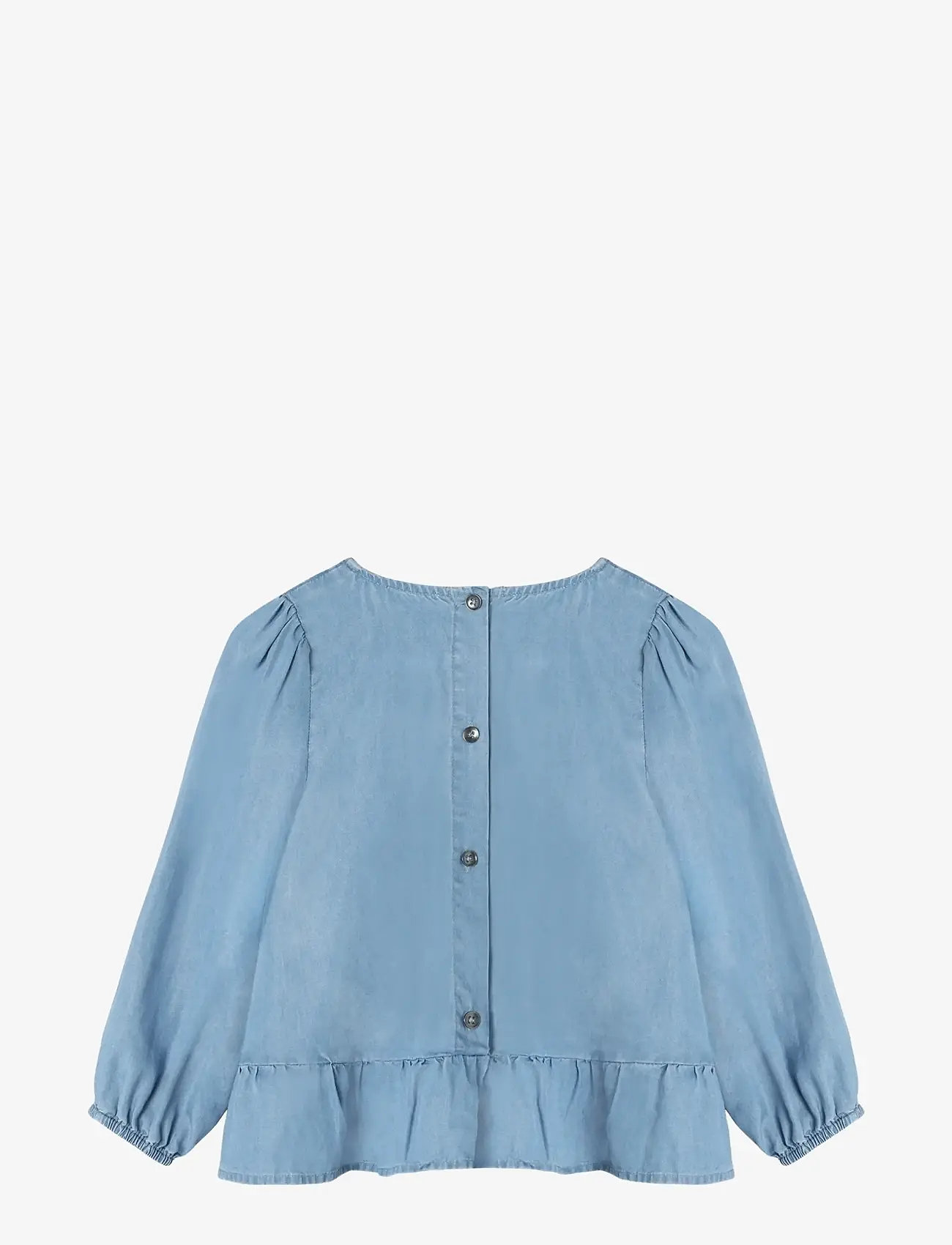 Fliink - HELENE LS BLOUSE - blusar & tunikor - blue - 2