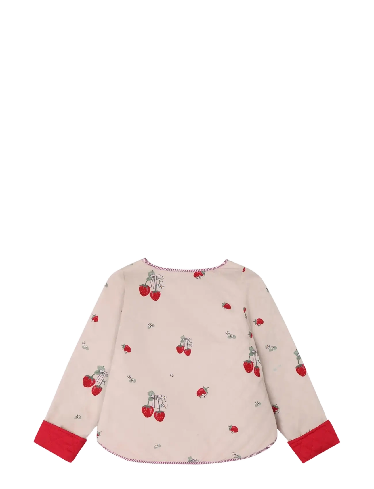 Fliink - KOTA REVERSIBLE STRAWBERRY JACKET - quiltede jakker - cream - 2