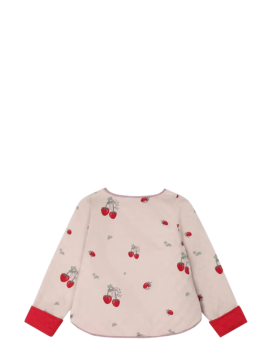 Fliink - KOTA REVERSIBLE STRAWBERRY JACKET - quiltede jakker - cream - 2