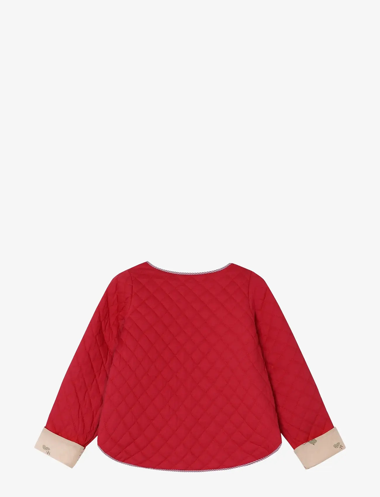 Fliink - KOTA REVERSIBLE STRAWBERRY JACKET - quiltade jackor - cream - 4