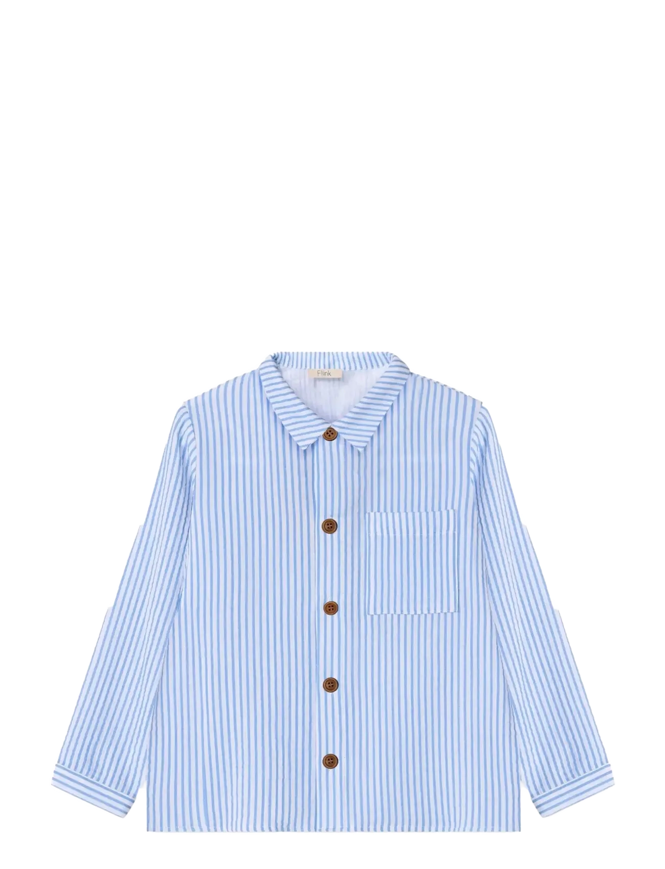 FLIINK Cha Cha Ls Shirt Blau - 98 - Kinder