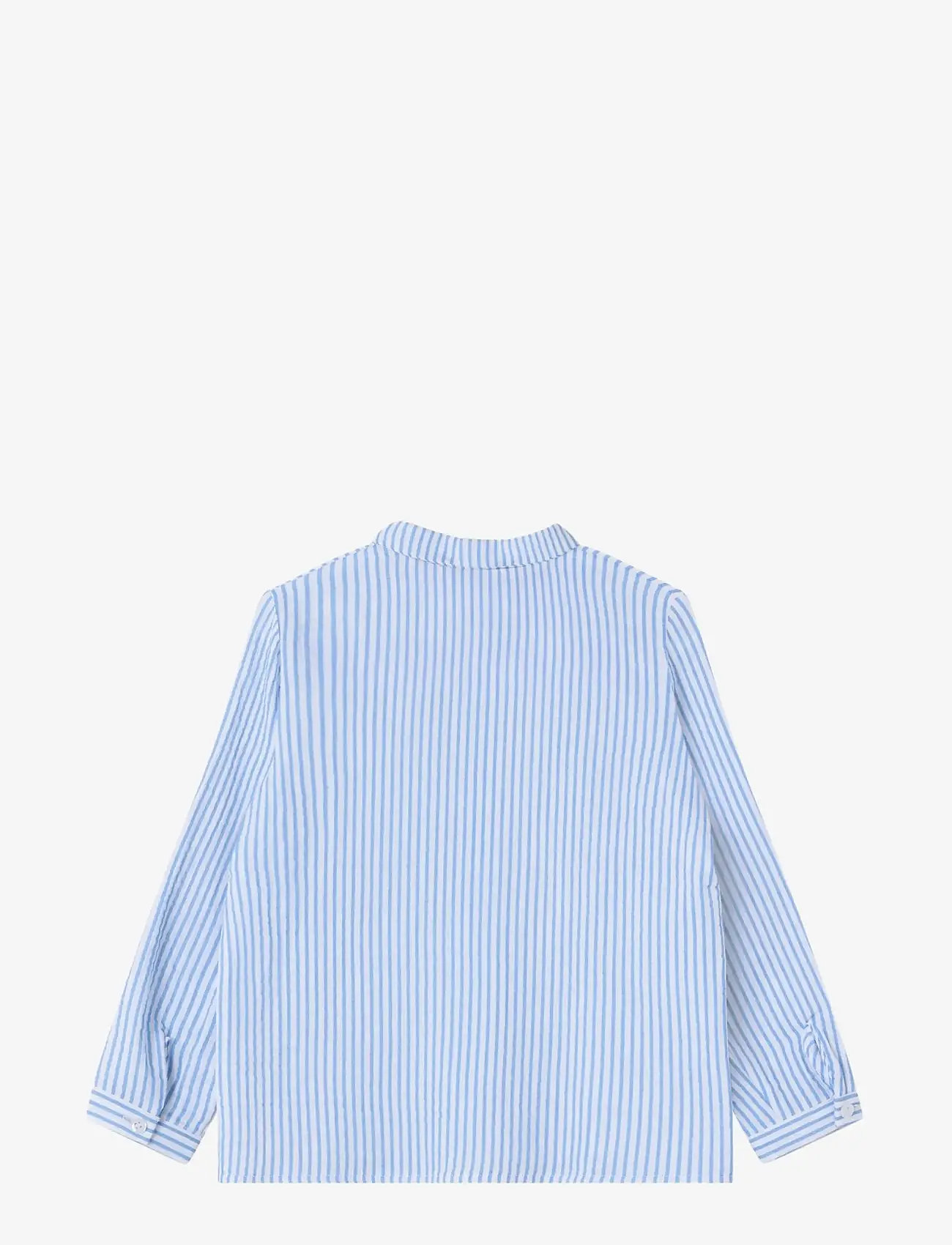 Fliink - CHA CHA LS SHIRT - pikkade varrukatega särgid - blue - 2