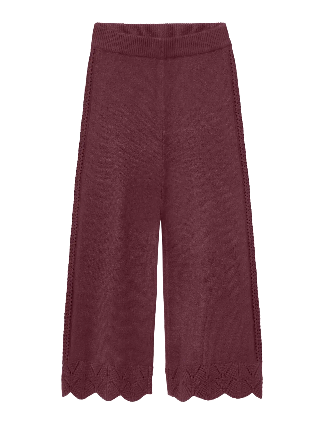 Fliink ALILLY WIDE PANT - Tøj - BURGENDY / burgundy