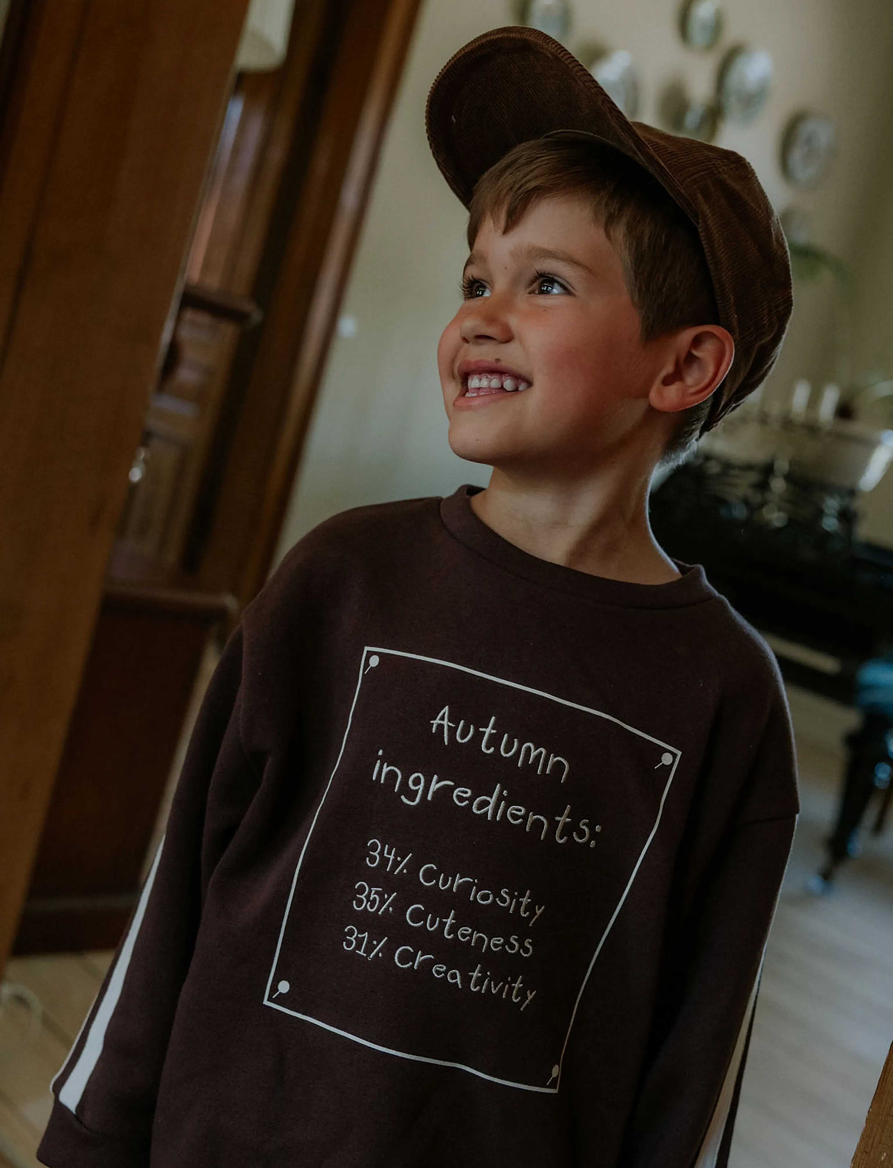Fliink ALVIN AUTUMN SWEATSHIRT - Sweatshirts - COFFEE BEAN / brown