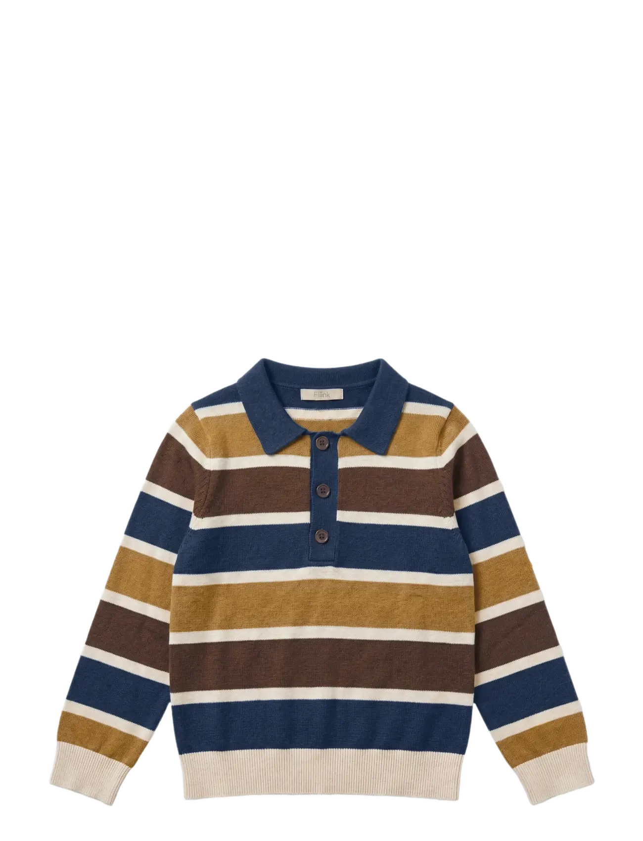 Fliink BENNY LS POLO - Beebiriided - INSIGNIA MULTI STRIPE / multi