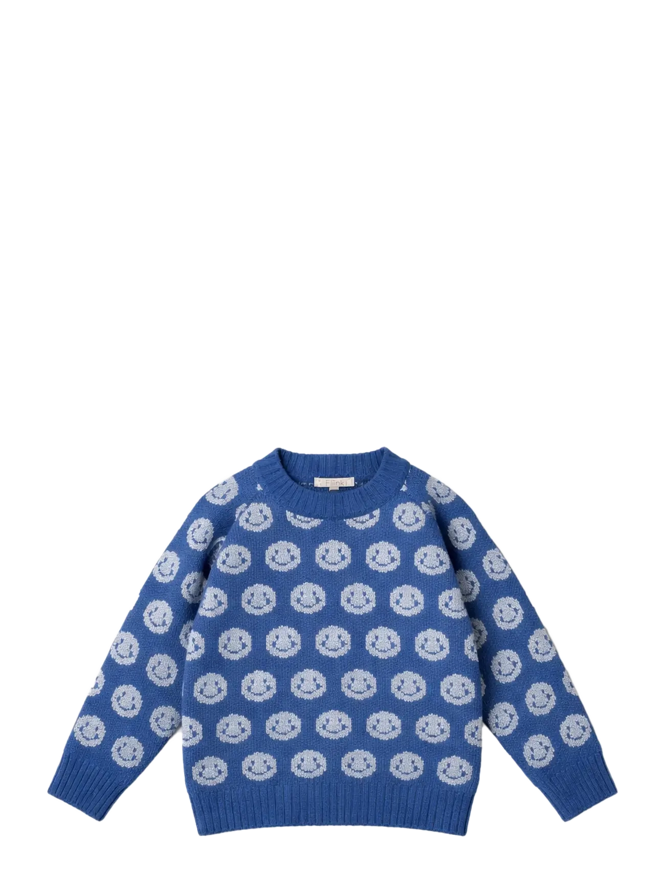 Fliink BON CASHMERE EMOJI PULLOVER - Beebiriided - INSIGNIA BLUE / blue