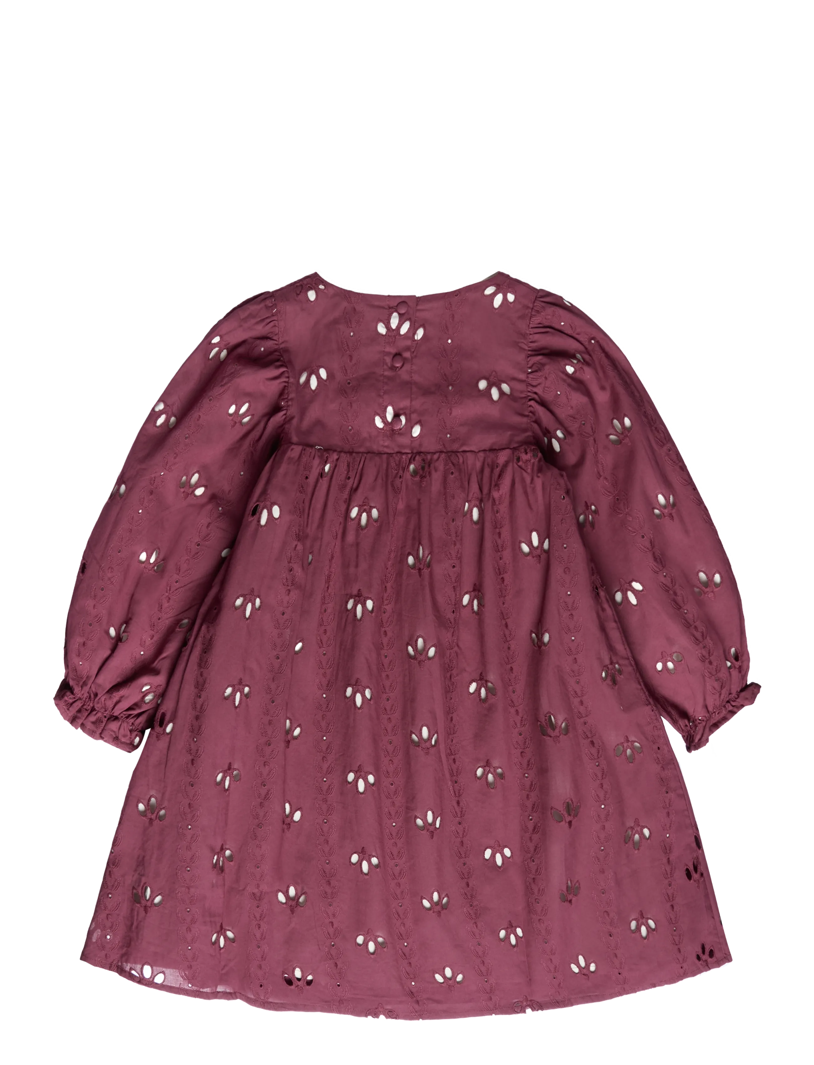 Fliink - CAMMA DRESS - langærmede babykjoler - burgendy - 1