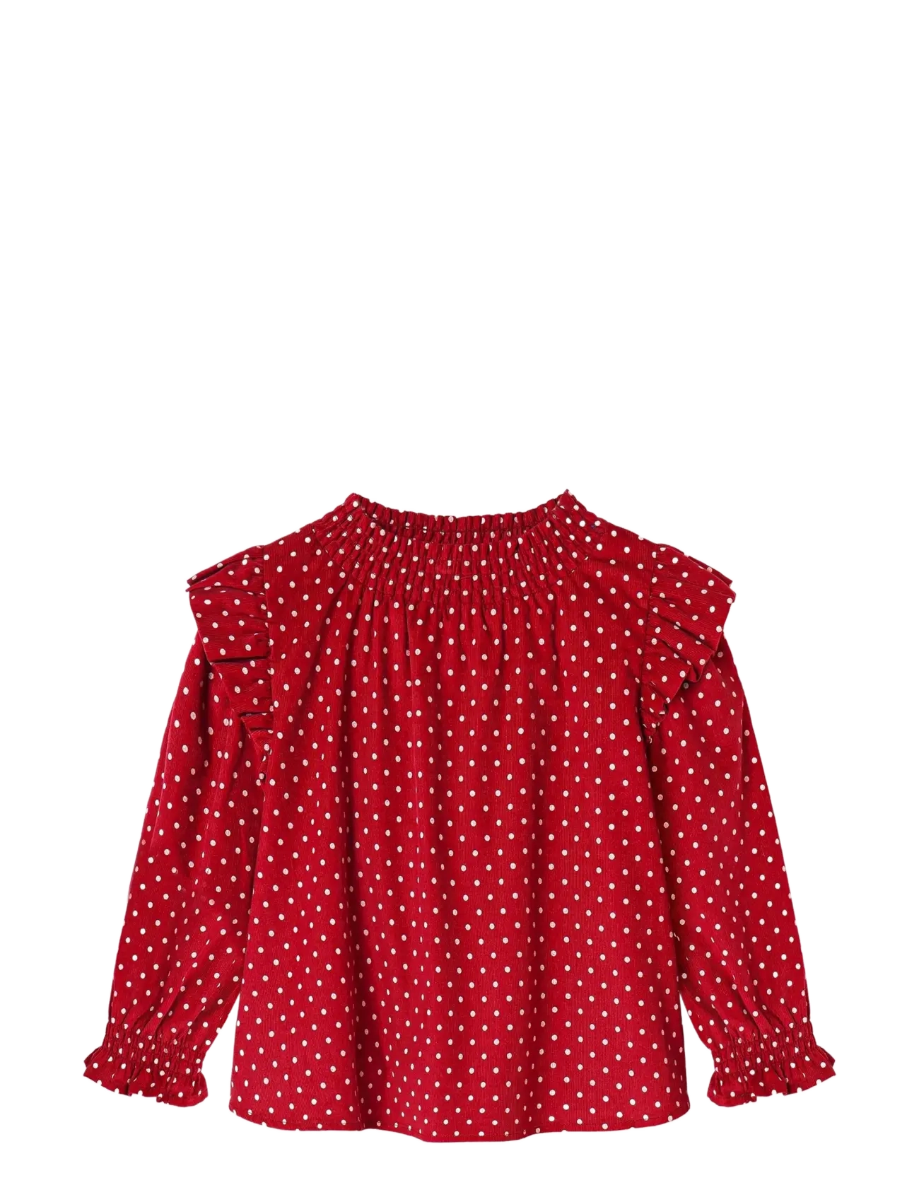 Fliink DOLLY DOT BLOUSE - Beebiriided - RED BUD DOT / red