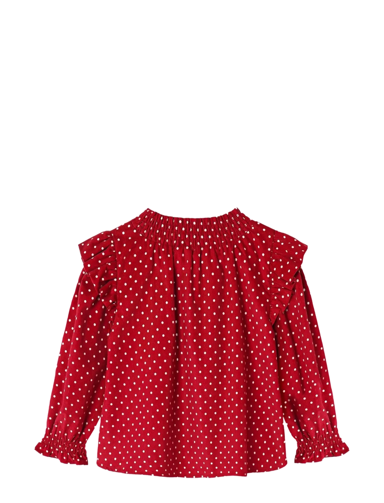 Fliink - DOLLY DOT BLOUSE - red bud dot - 2