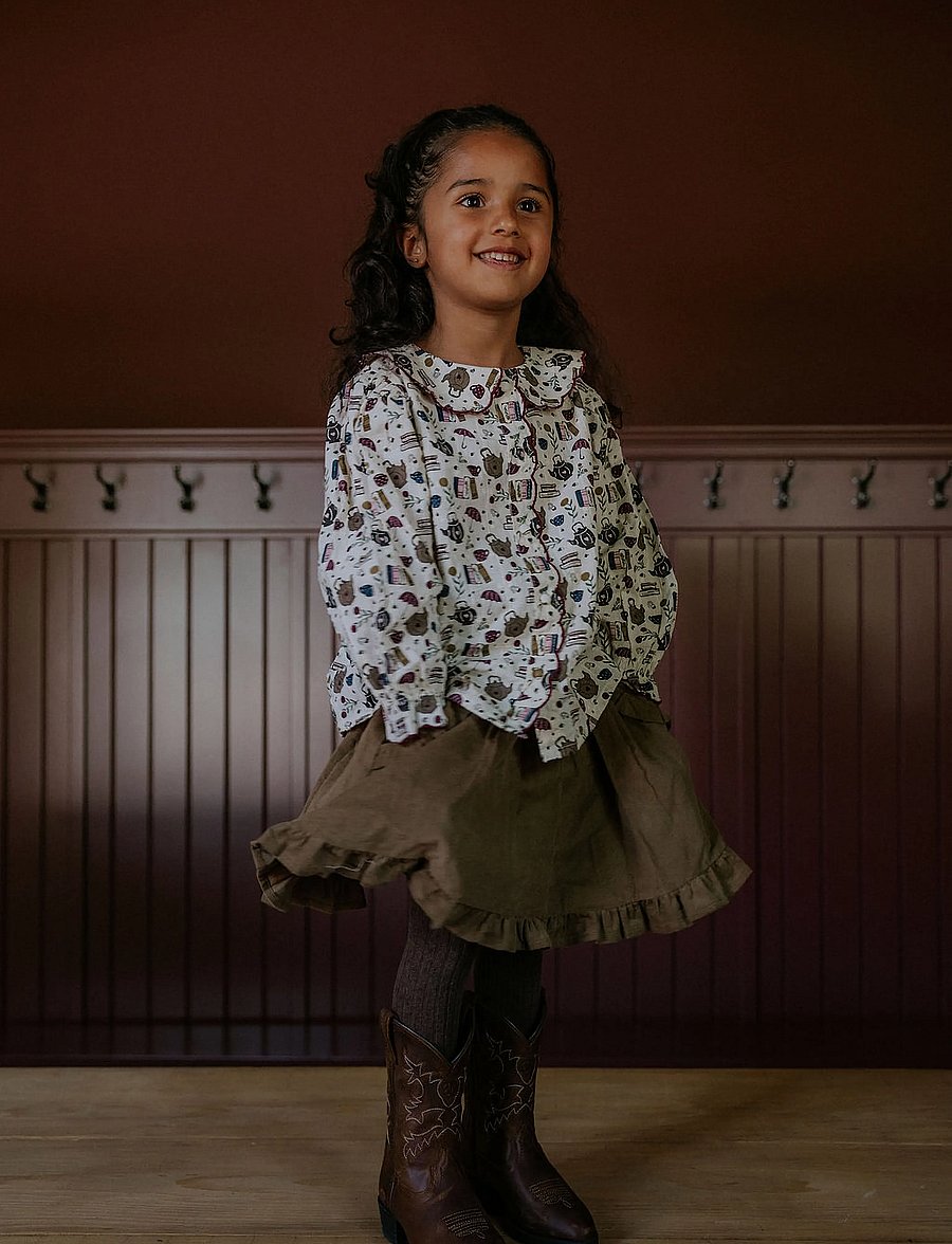 Fliink - DOLLY SKIRT - korte nederdele - pine bark - 0