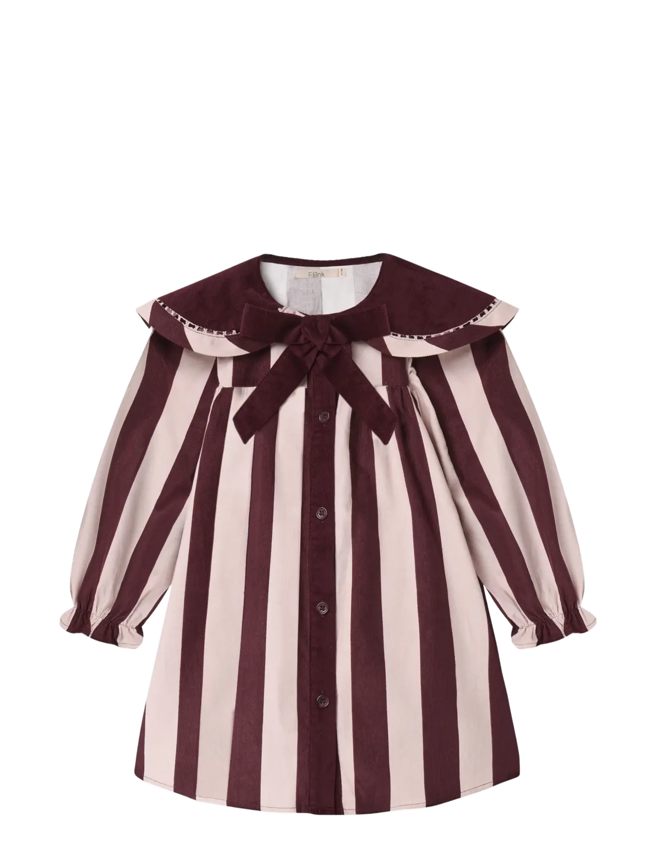 Fliink - Dolly Stripe Collar Dress