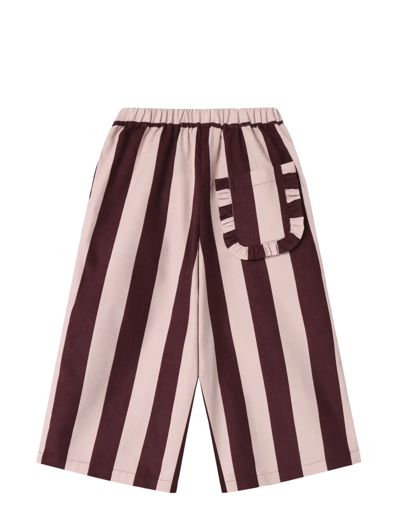 Fliink - DOLLY STRIPE PANT - beebipüksid - smoke rose/burgundy stripe - 2
