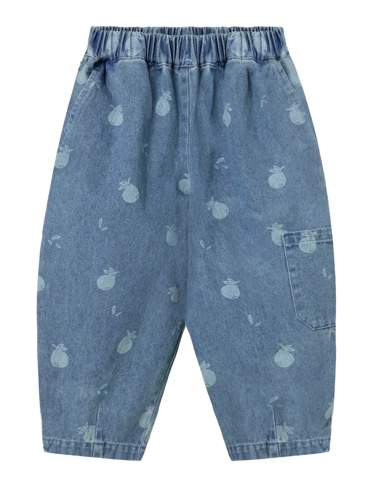 Fliink DON DENIM DUNA CARGO PANT - Beebiriided - MEDIUM BLUE AOP / blue
