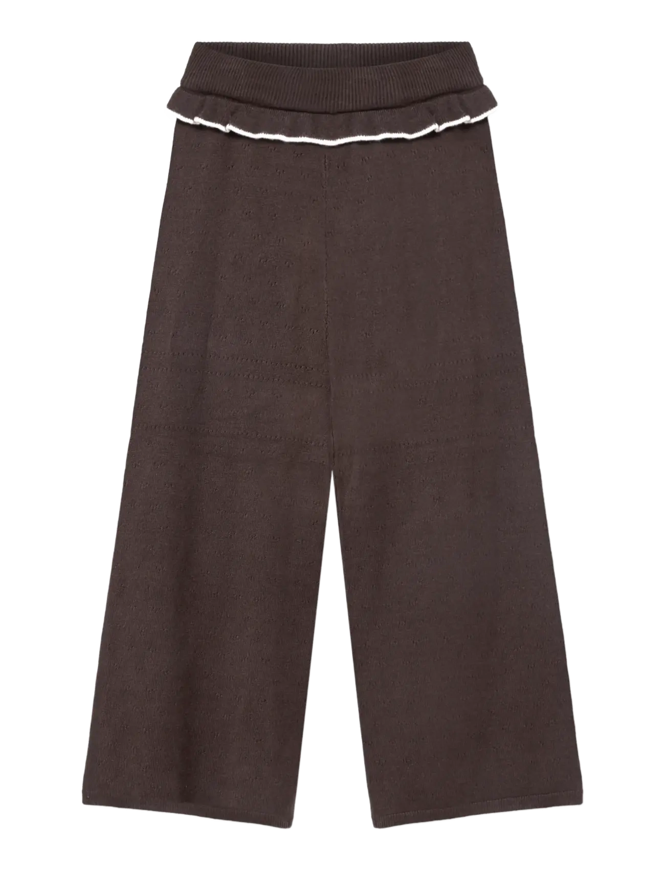 Fliink FAME CONTRAST PANT - Beebiriided - COFFEE BEAN / SANDSHELL / brown