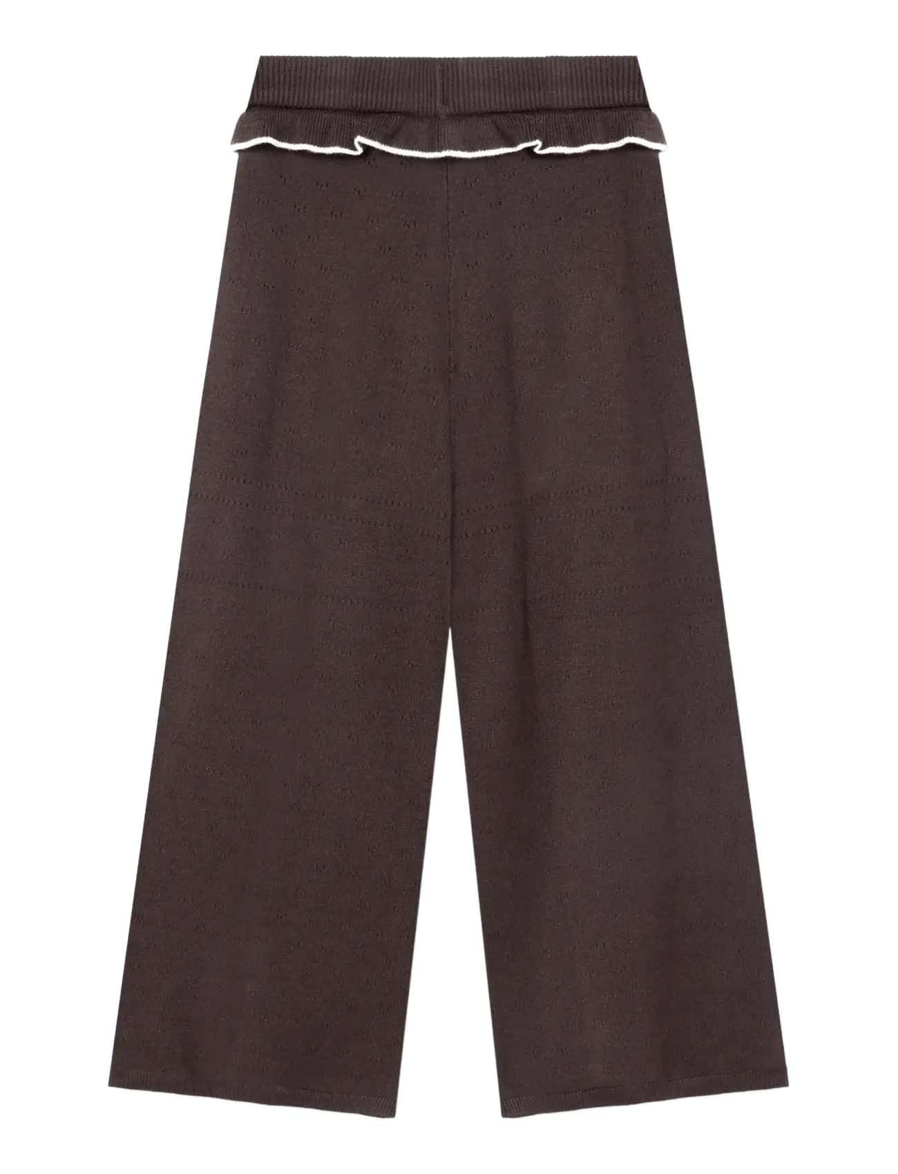 Fliink - FAME CONTRAST PANT - coffee bean / sandshell - 1