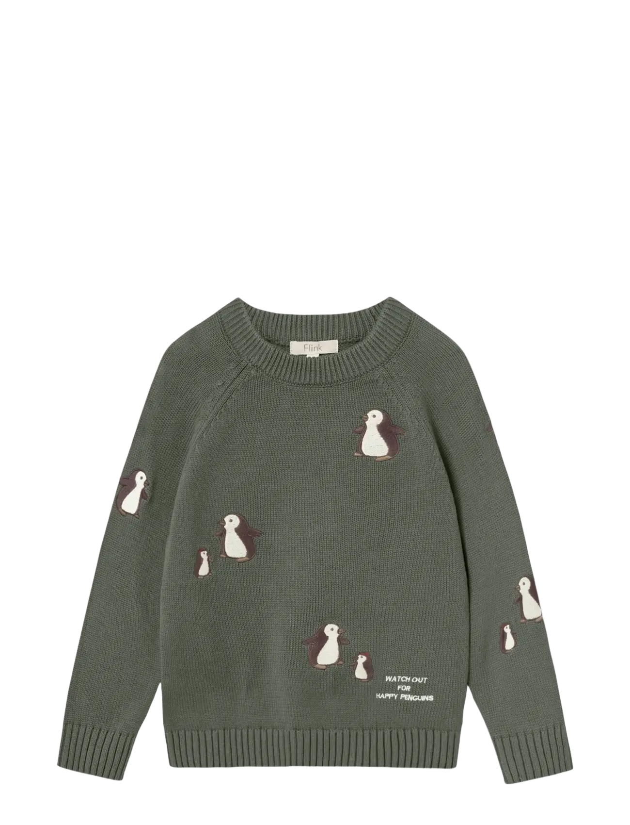 Fliink MAHDI PINGO PULLOVER - Riided - BEETLE / khaki/green