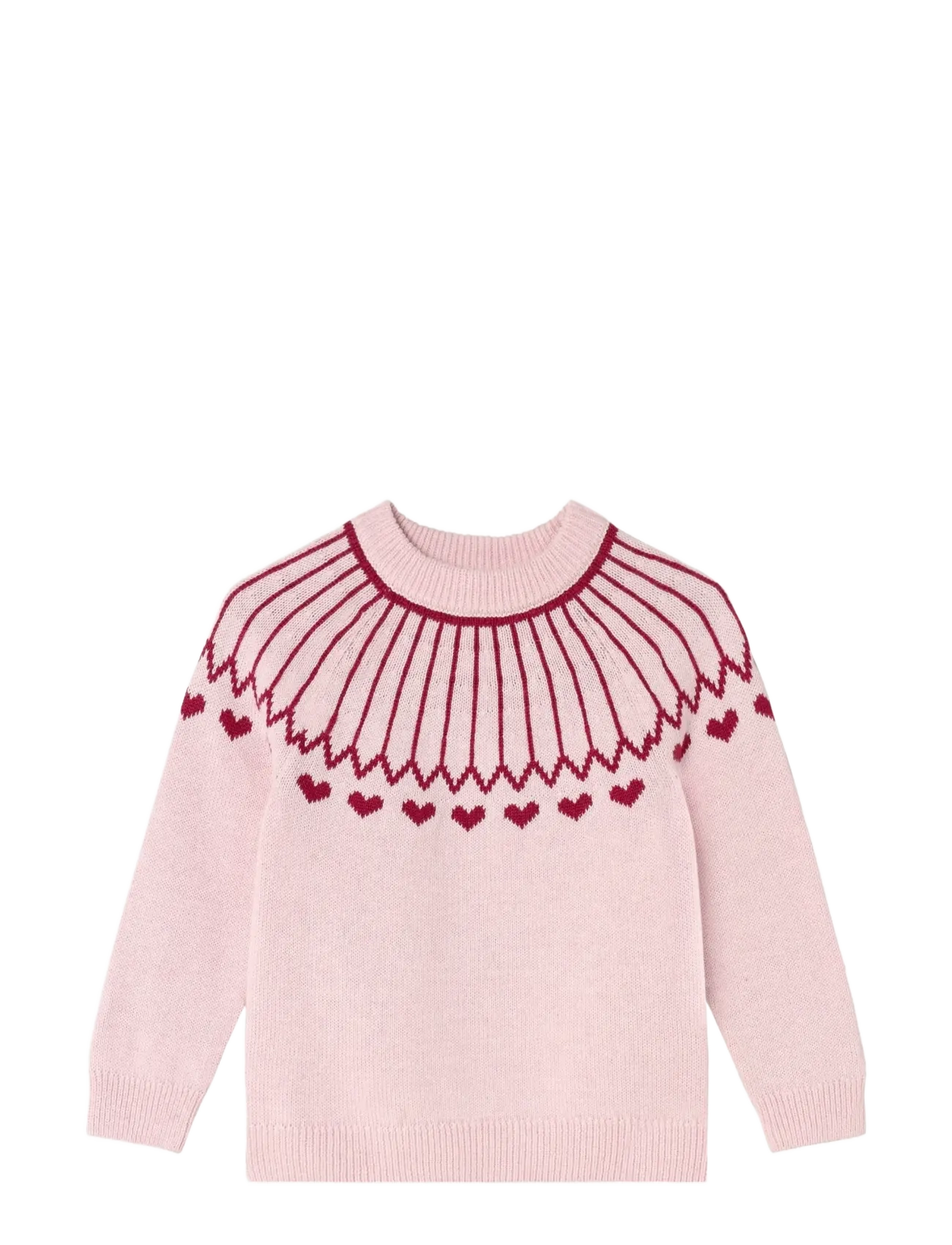 Fliink NOVA HEART PULLOVER - Riided - SMOKE ROSE / RED BUD / pink/rose