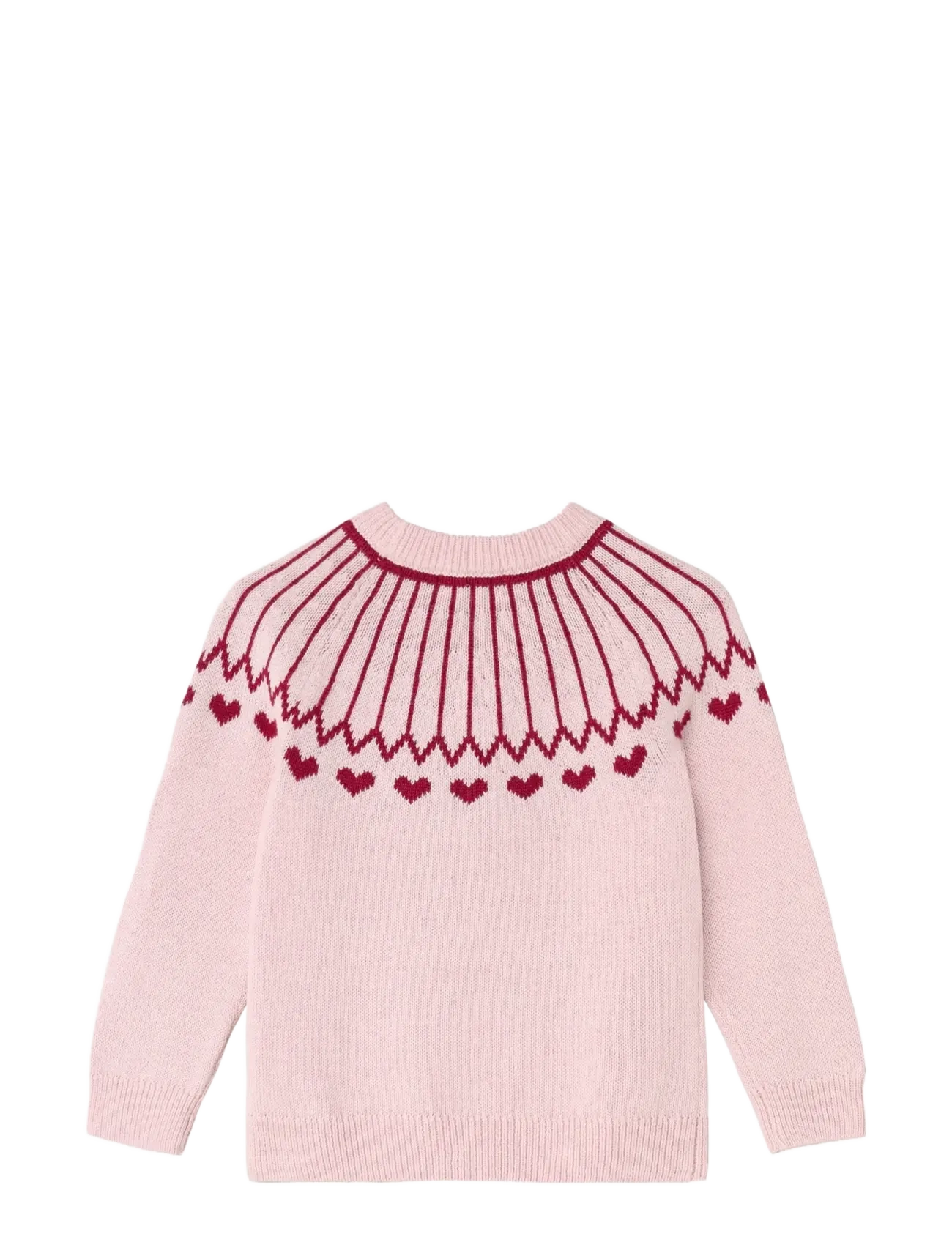 Fliink - NOVA HEART PULLOVER - smoke rose / red bud - 1
