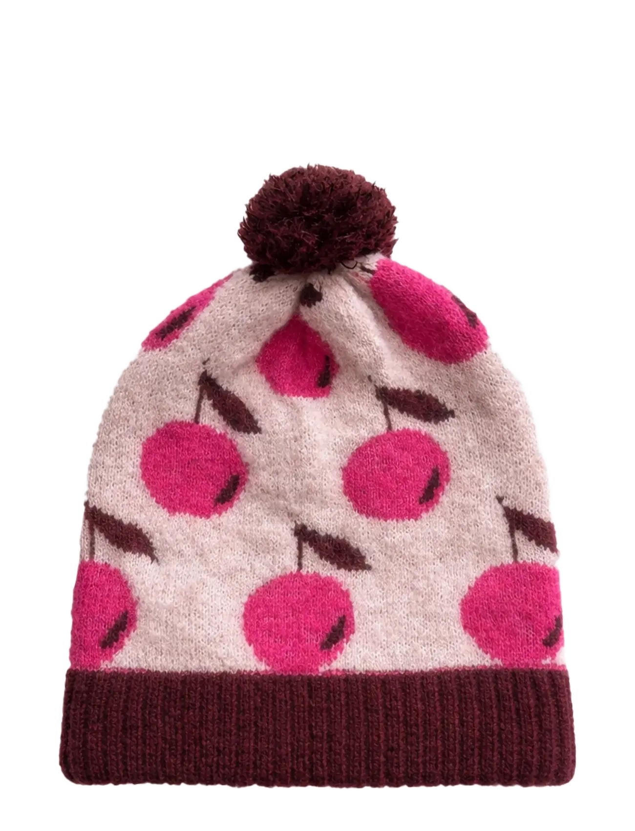 Fliink STAR ALPACA BERRY BEANIE - Beanies - SMOKE ROSE / RED BUD / pink/rose