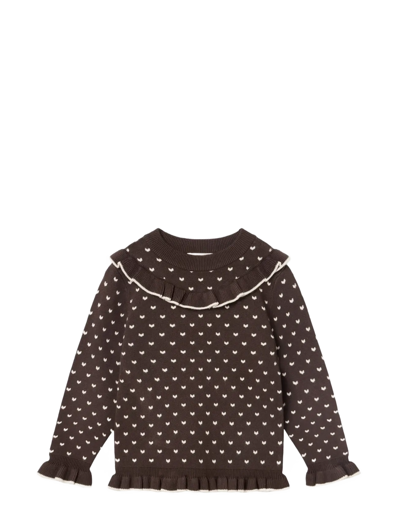 Fliink FAME CONTRAST BLOUSE - Beebiriided - COFFEE BEAN / SANDSHELL / brown