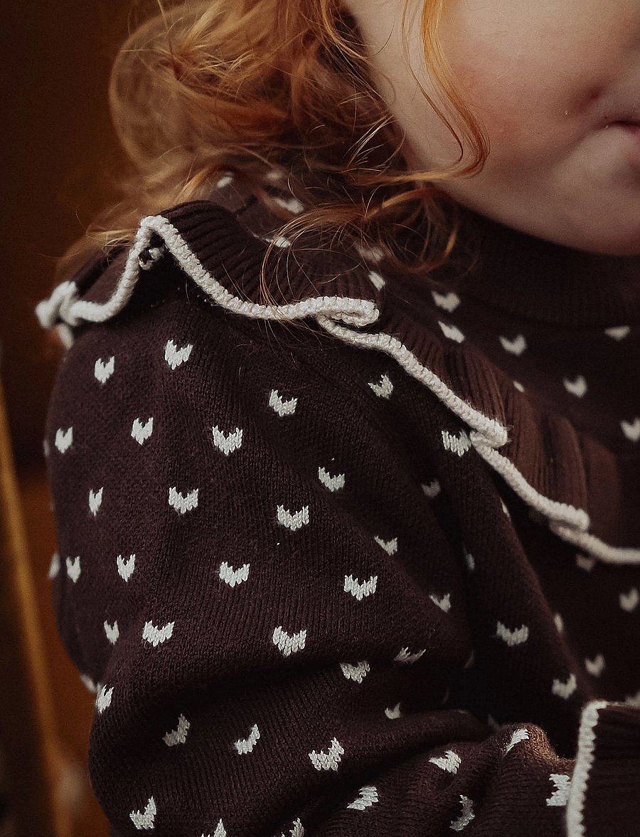 Fliink - FAME CONTRAST BLOUSE - bluser & tunikaer - coffee bean / sandshell - 0