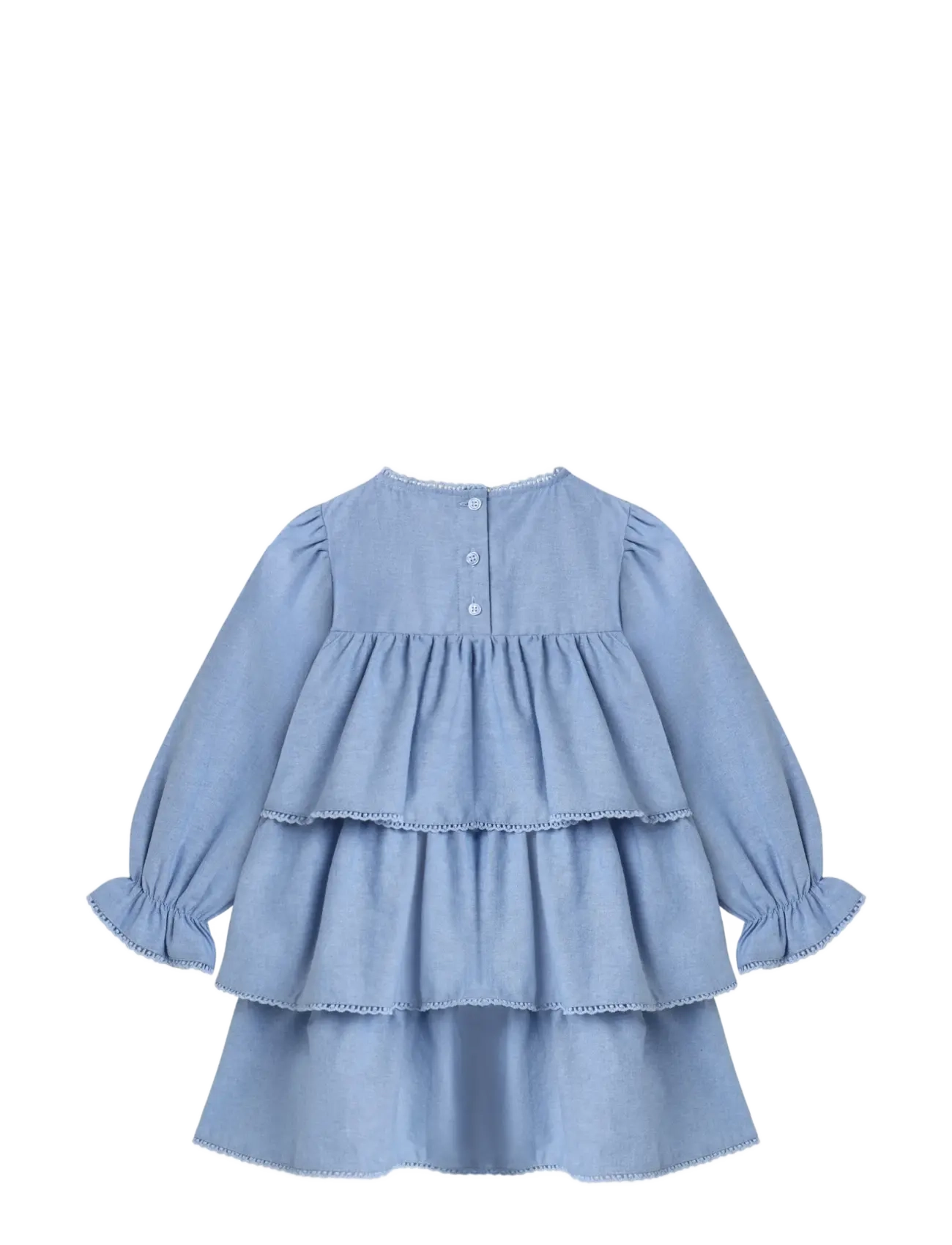 Fliink - CONNIE RUFFLE DRESS - langærmede babykjoler - marina - 1