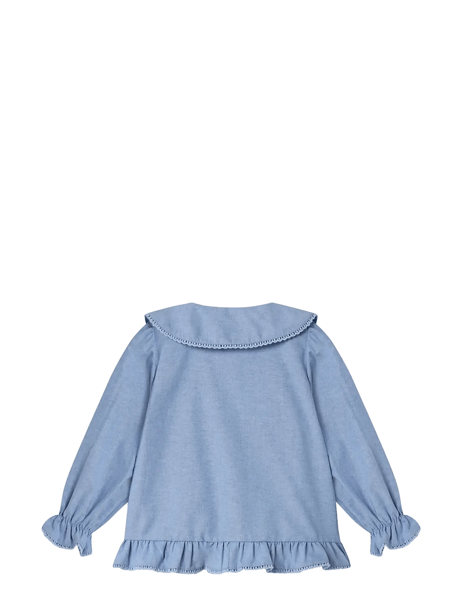 Fliink - CONNIE LS BLOUSE - bluser & tunikaer - marina - 1