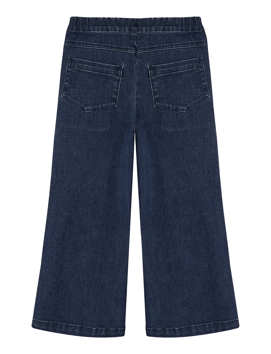 Fliink - ROCKY FLARE PANT - brede jeans - dark denim blue - 1