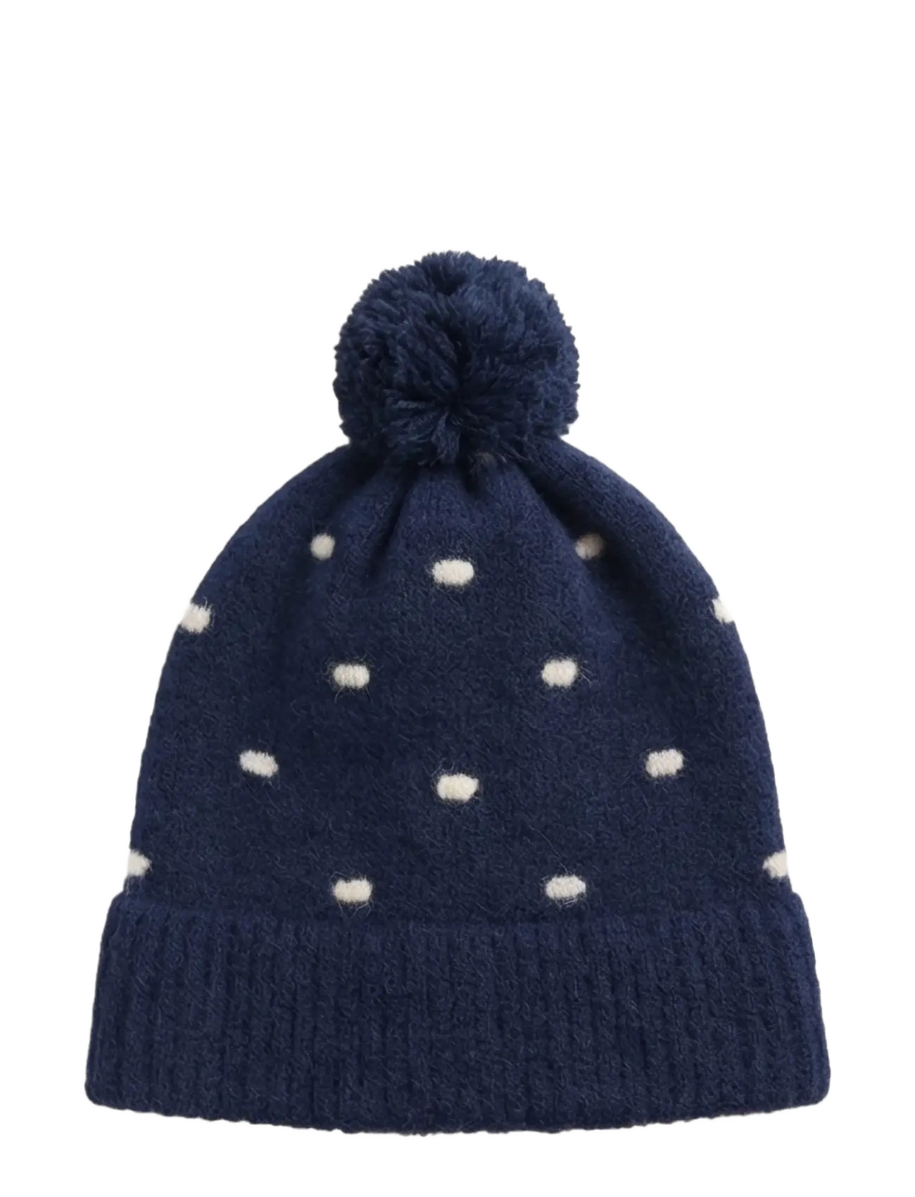 Fliink - STAR ALPACA POLKA BEANIE - talvemütsid - insignia blue / sandshell - 2