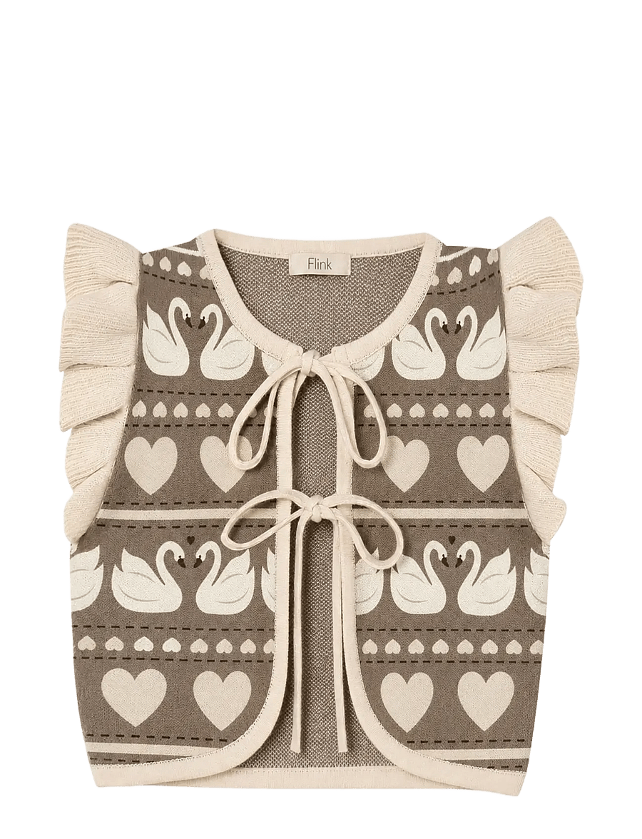 Fliink - LOVELY MULTI VEST - vestid - sandshell multi - 0