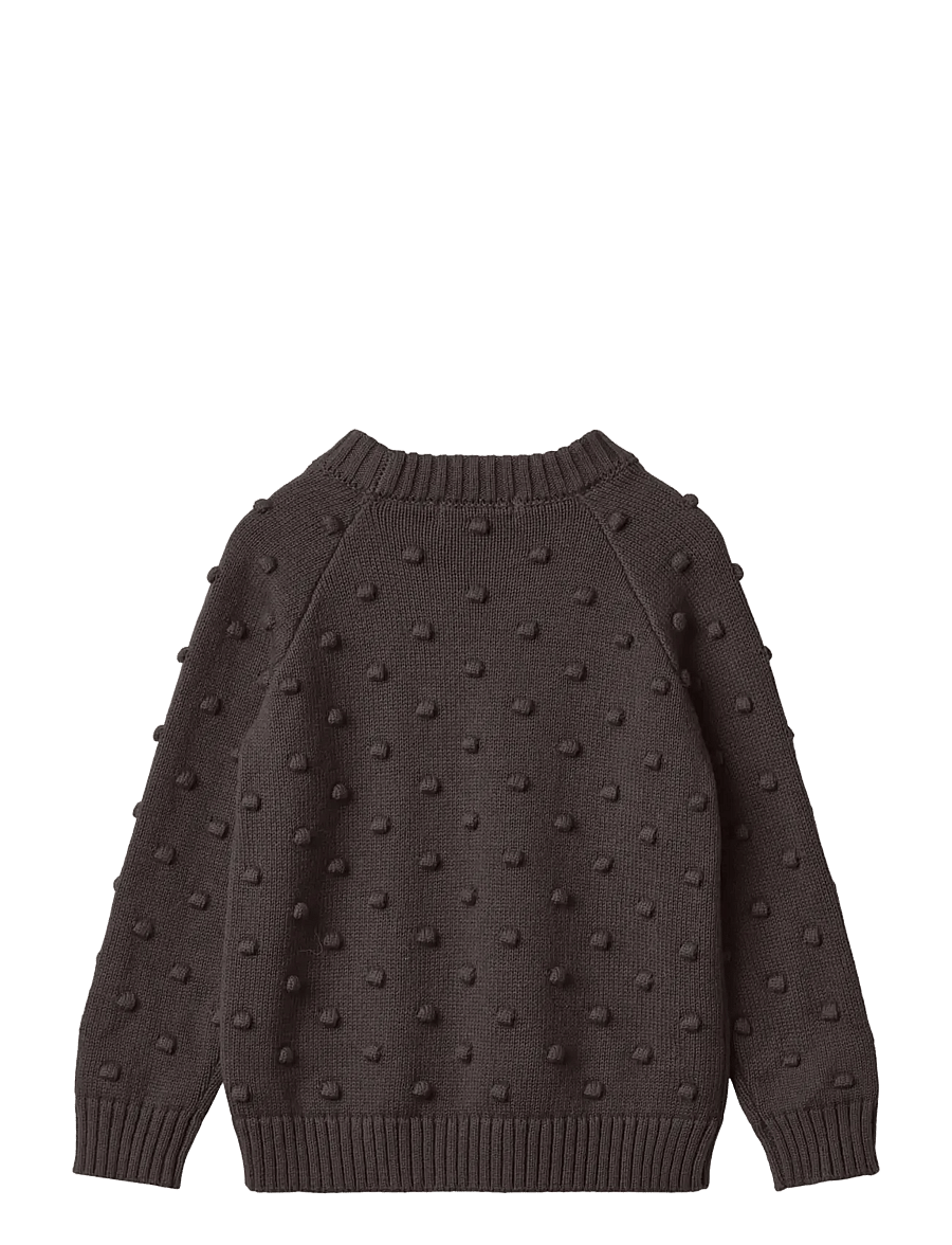 Fliink - BON CASHMERE DOT PULLOVER - trøjer - coffee bean - 1