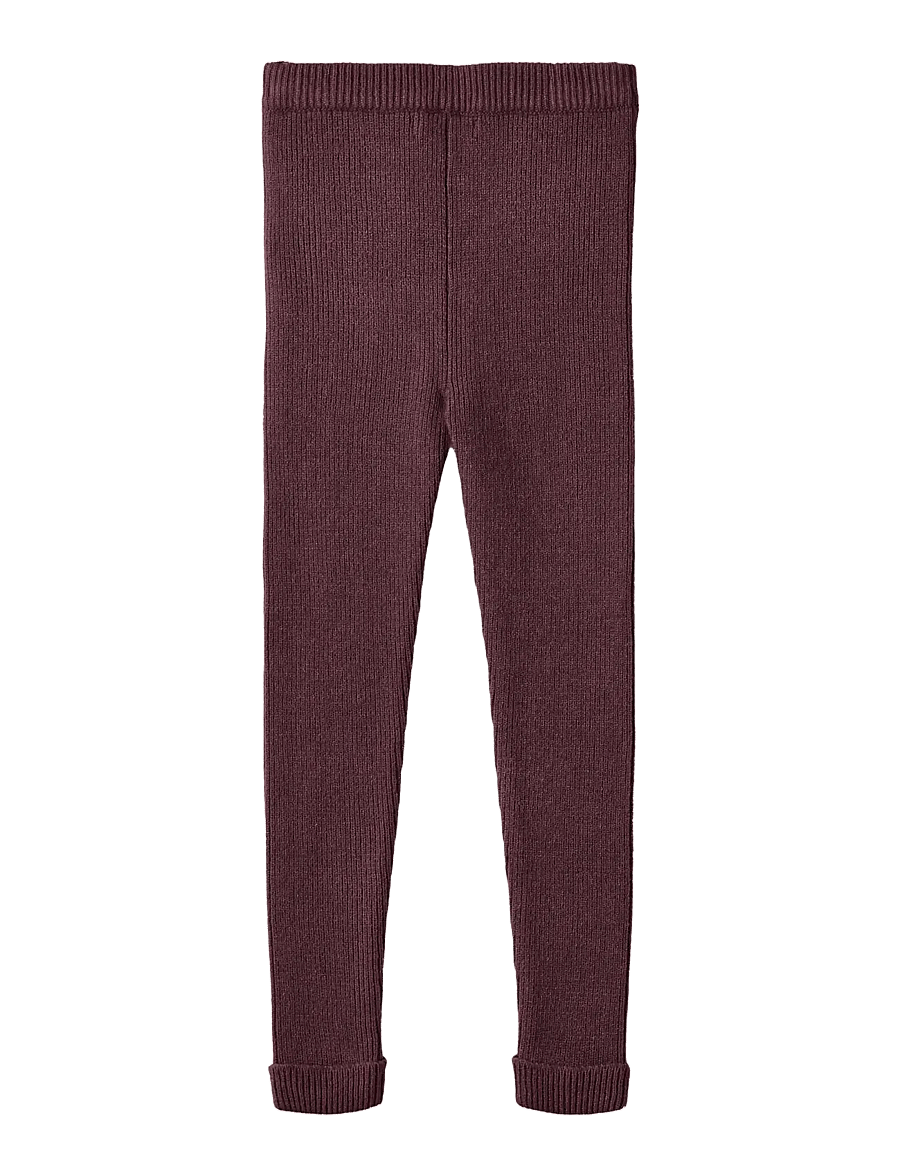 Fliink - BENNA RIB LEGGIN - retuusid - burgendy - 1
